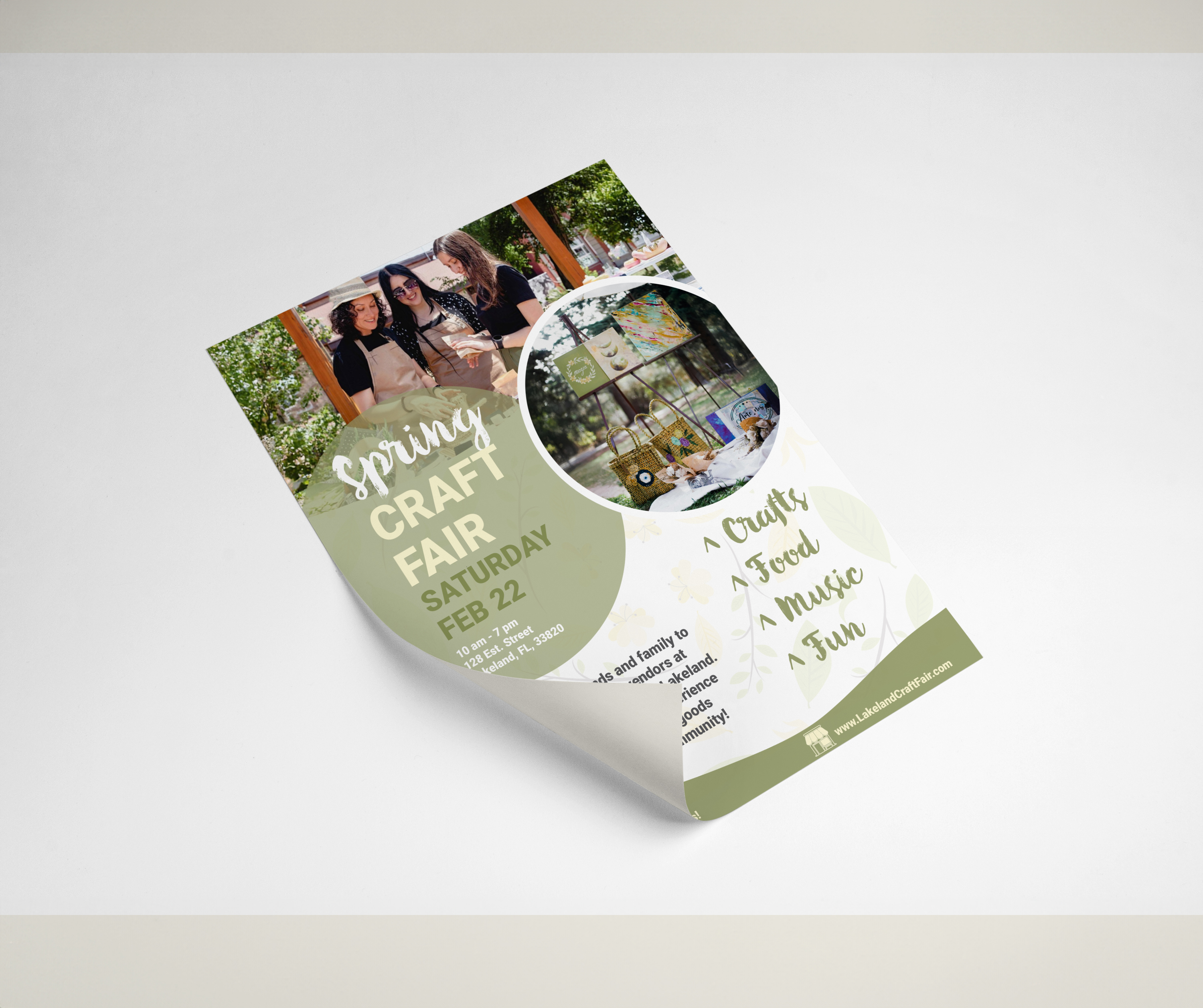 Flyer Design Mockup