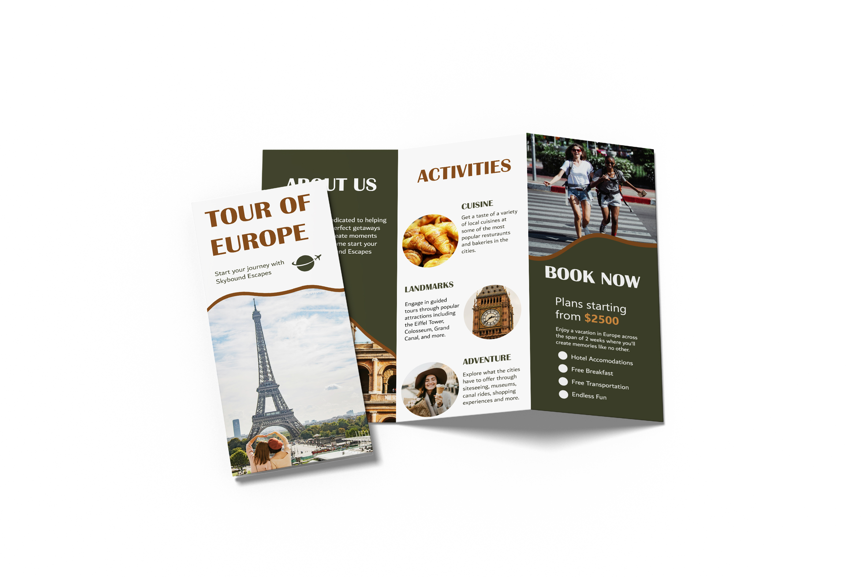 Brochure Design Mockup